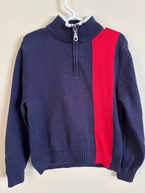 Boy’s Brooks Brothers Knit Quarter-Zip Sweater